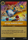 Disney Lorcana Rescue Rangers Away! 29/204