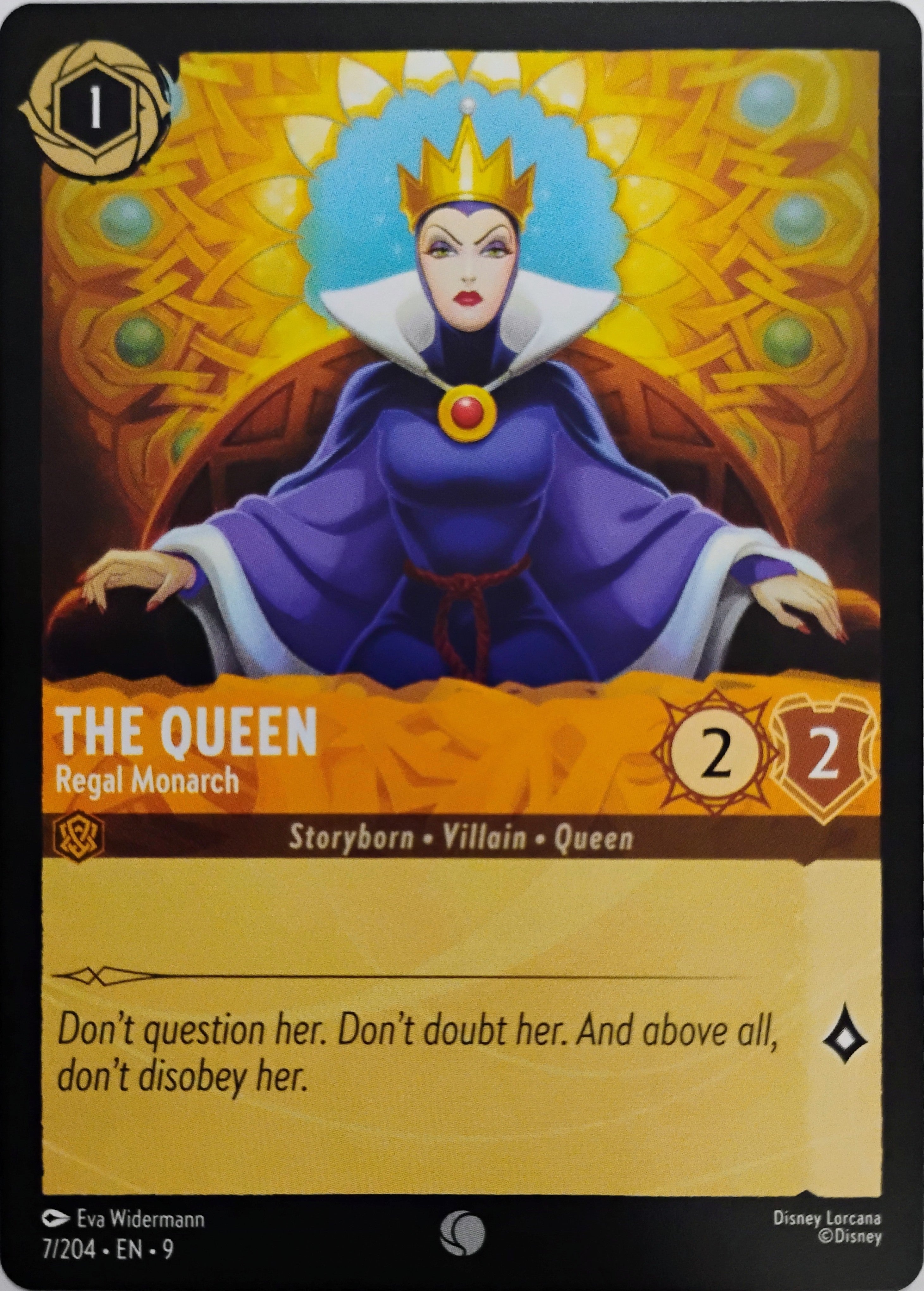 Disney Lorcana The Queen 7/204