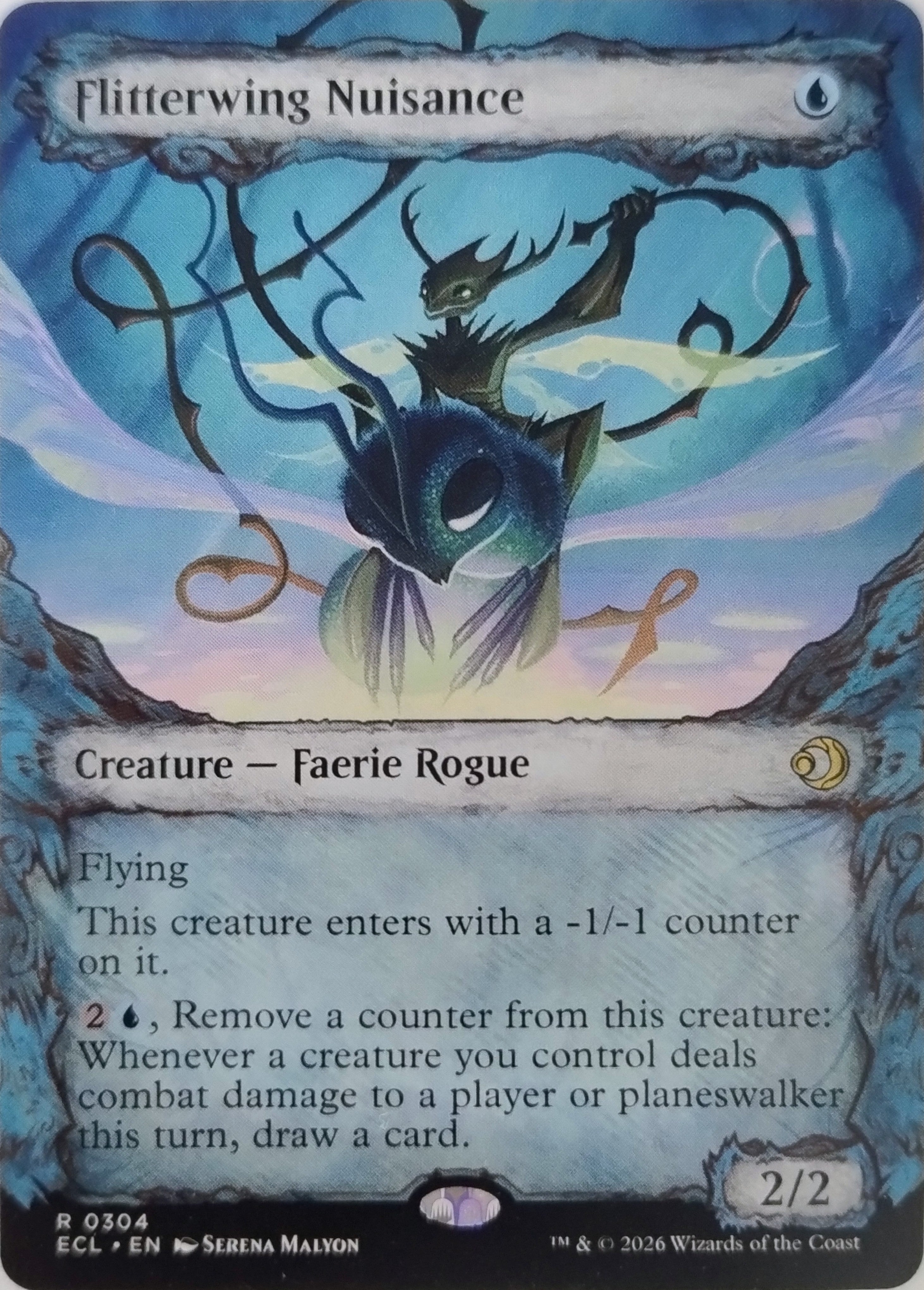 Magic Flitterwing Nuisance 0304 (Showcase) Rare