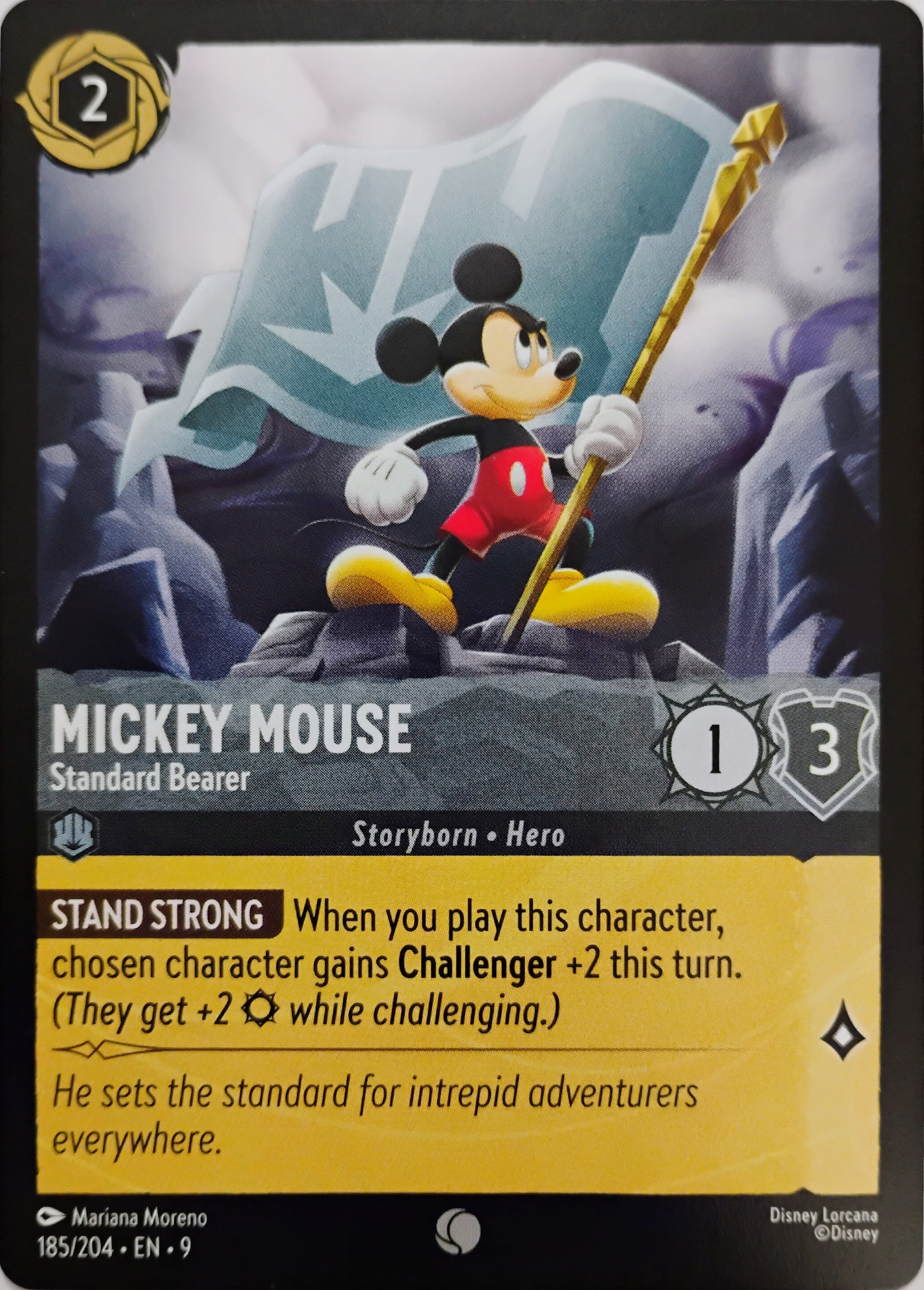 Disney Lorcana Mickey Mouse 185/204