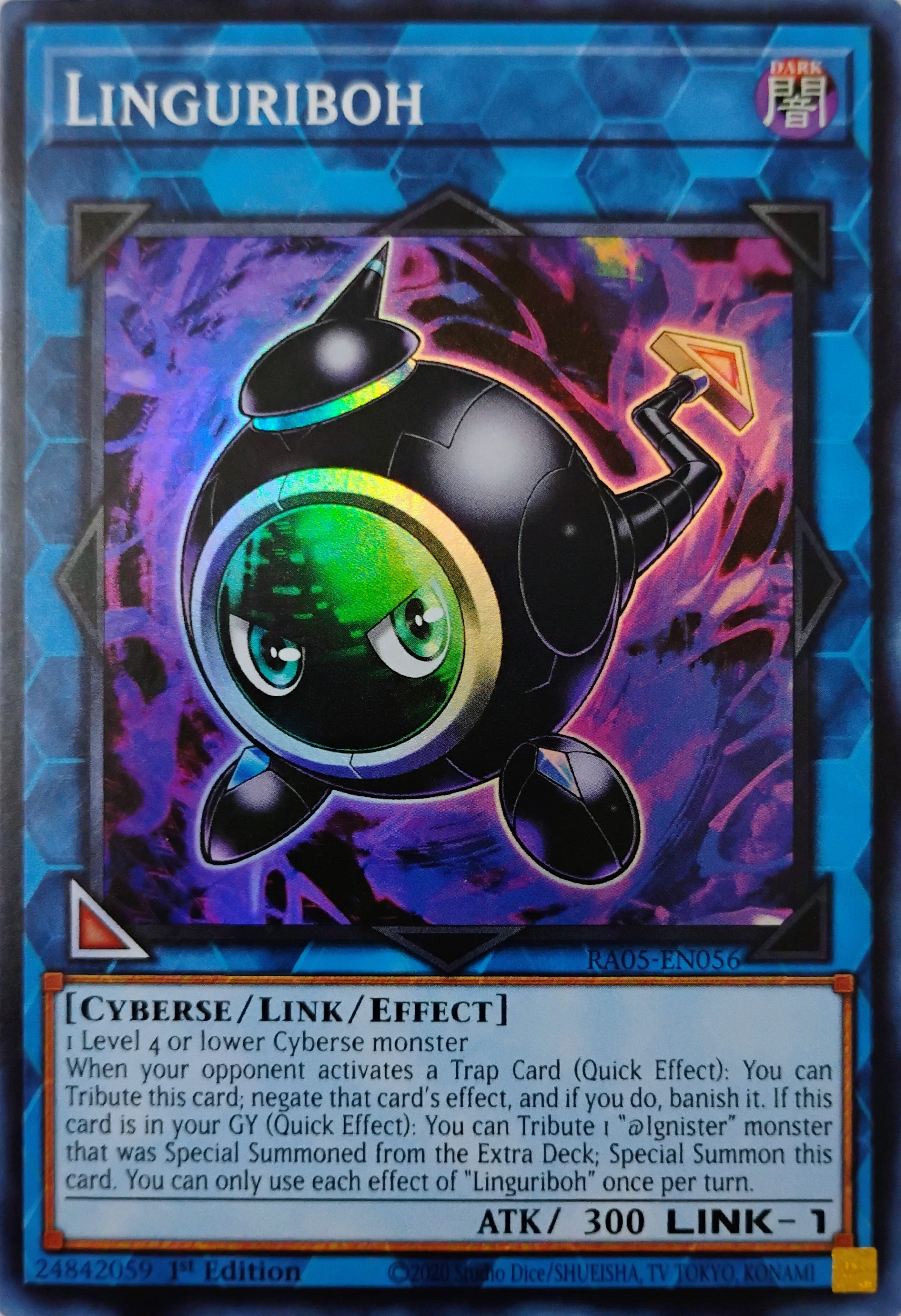 Yugioh! Linguriboh Ra05-en056 Super Rare