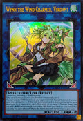 Yugioh! Wynn The Wind Charmer, Verdant Ch02-en044 1st Edition Ultra