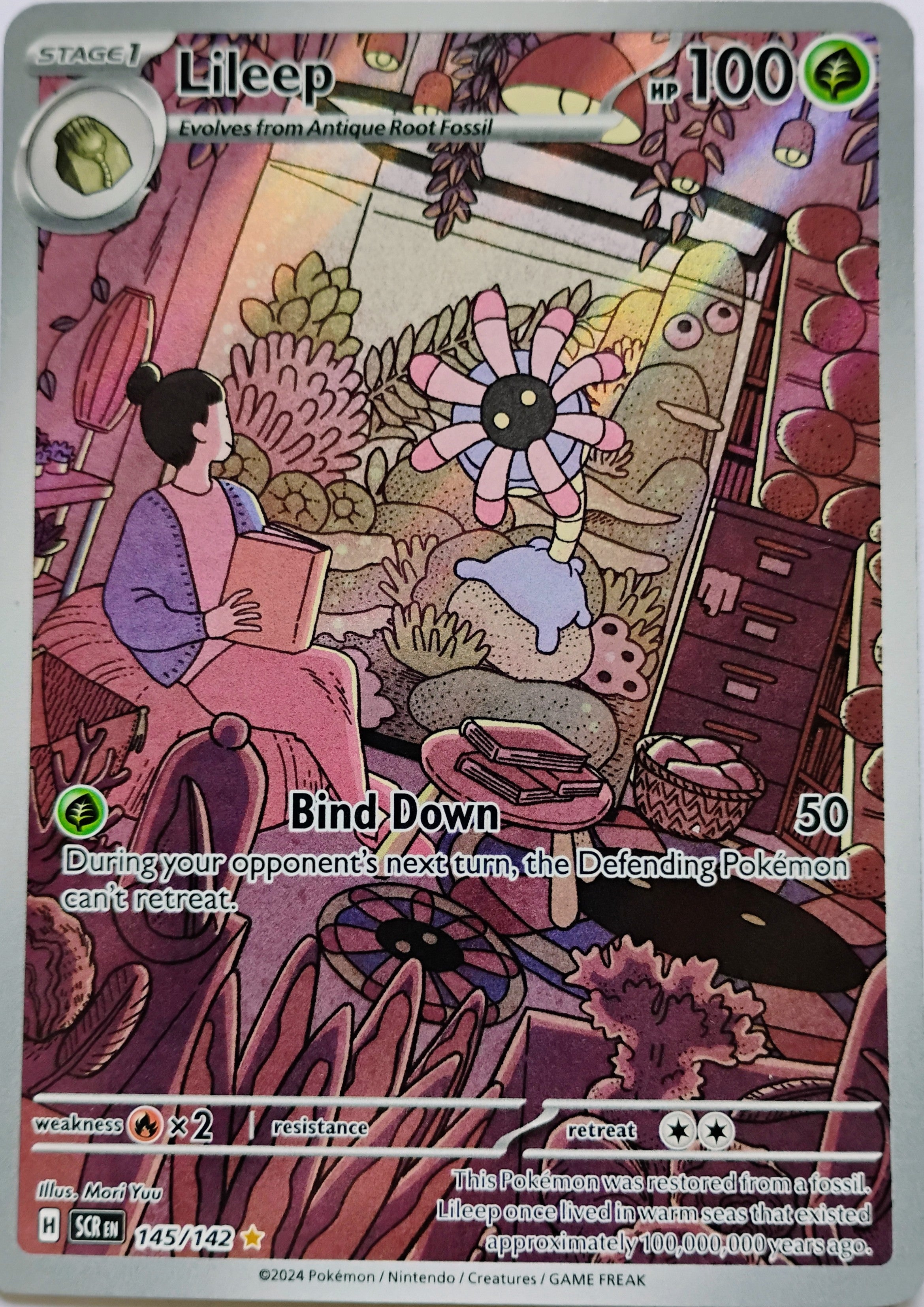 Pokémon tcg Lileep 145/142
