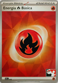 Pokémon tcg Energía Básica De Fuego 010 (Liga) (Español)