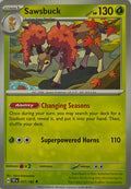 Pokémon tcg Sawsbuck 017/162