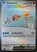 Pokémon tcg Eiscue Ex 222/197