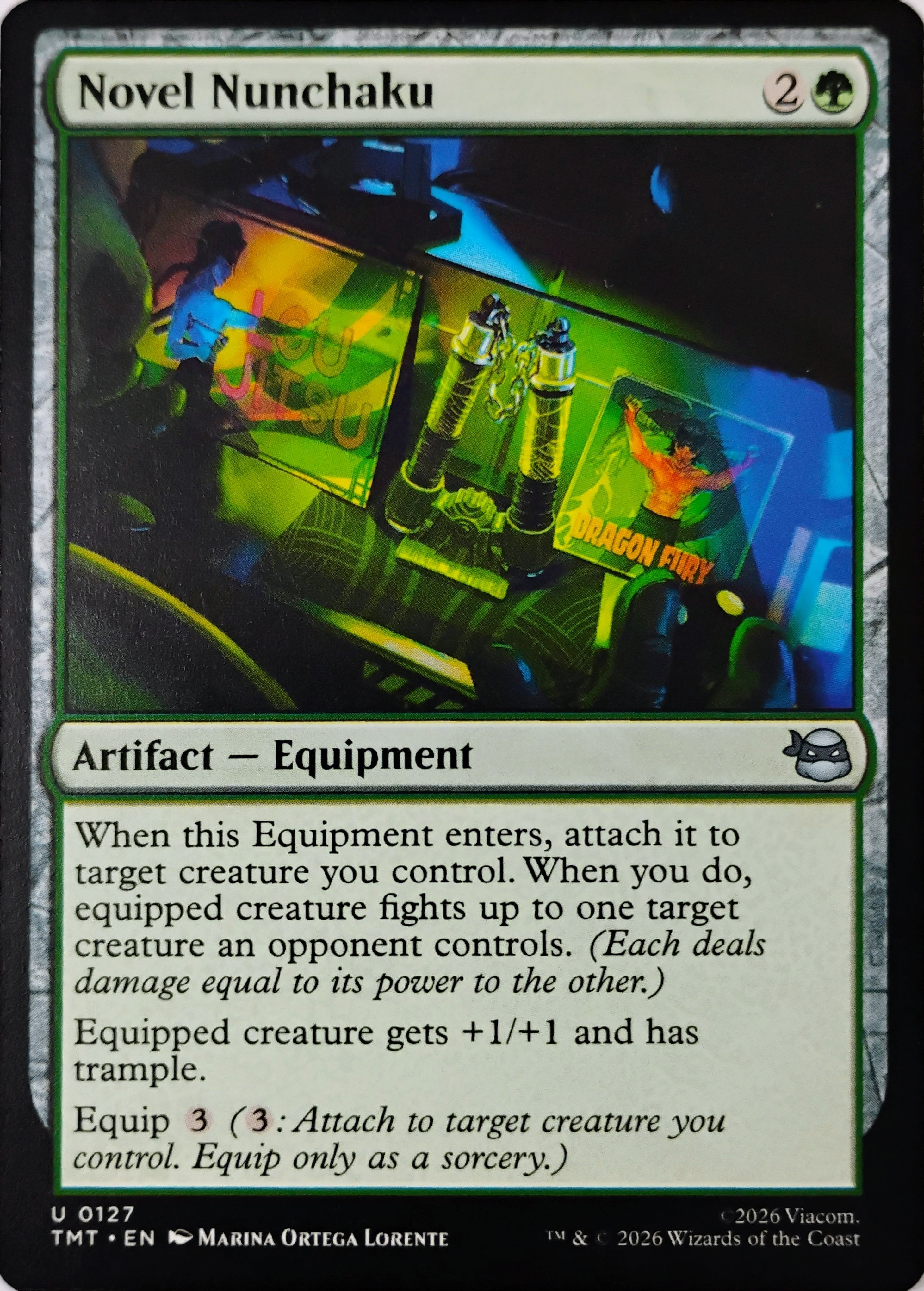 Magic tcg Novel Nunchaku 0127