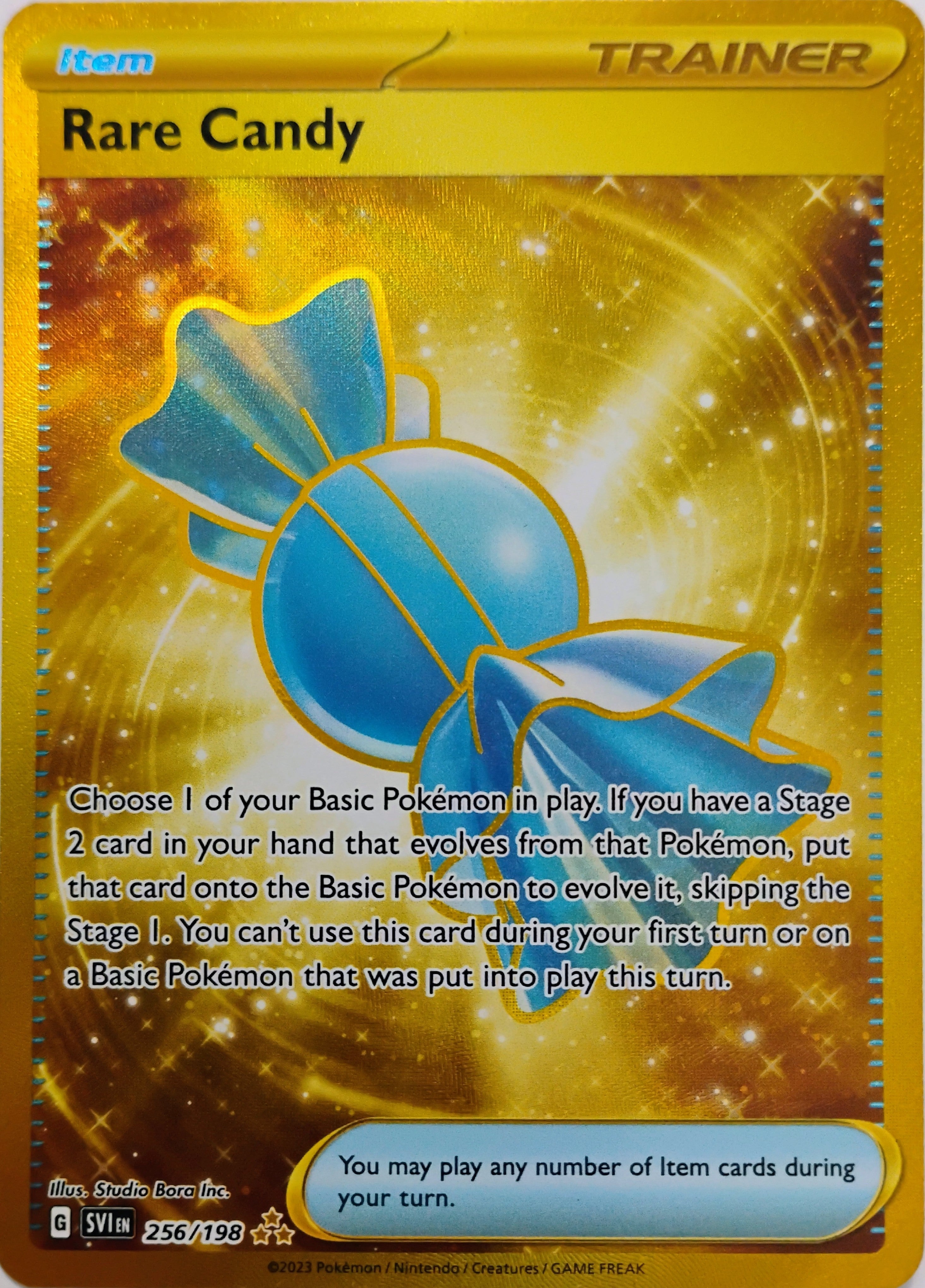Pokémon tcg Rare Candy 256/198