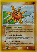Pokémon tcg Solrock 25/92 Holo Cosmo (Legend Marker)