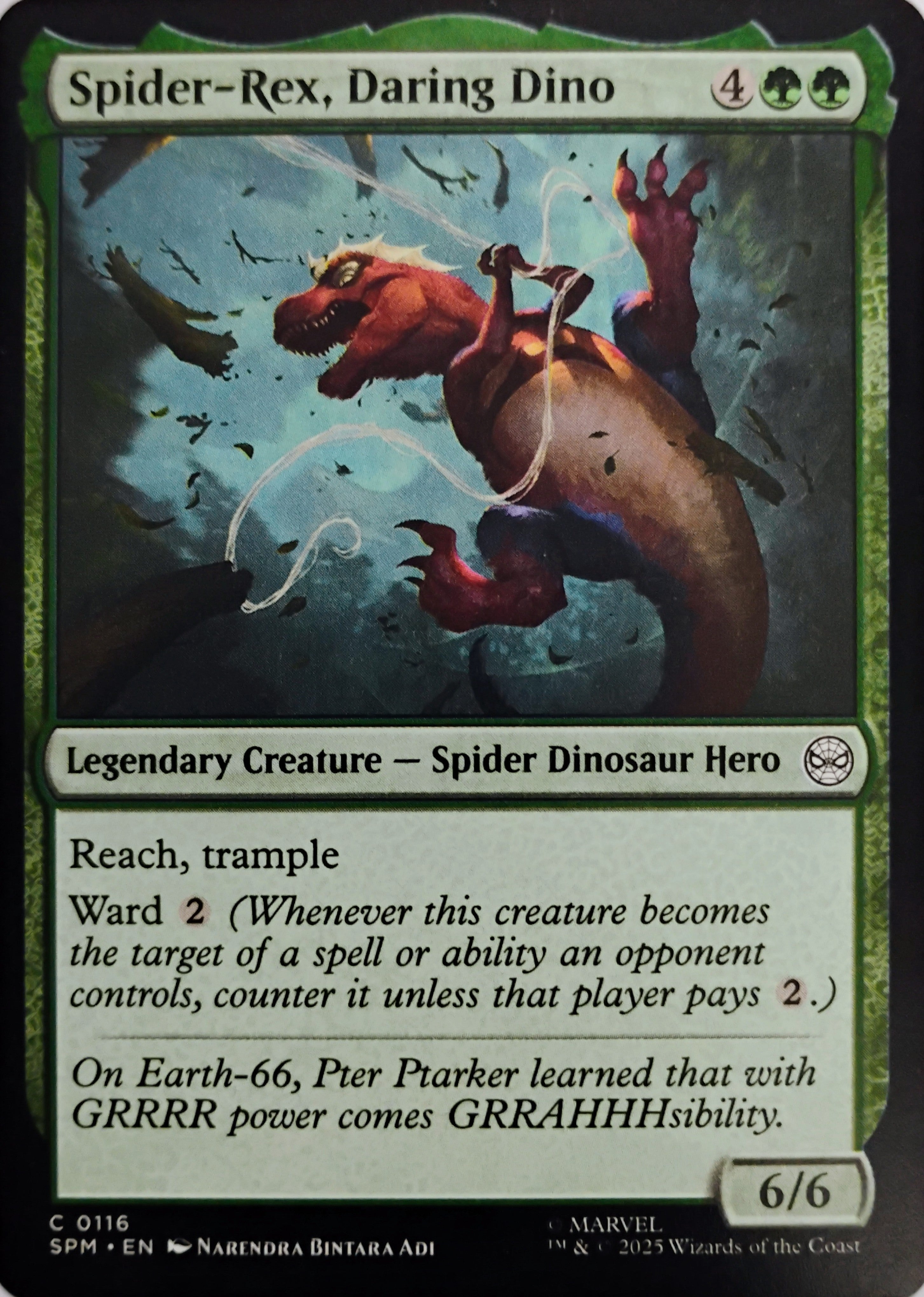 Magic Spider-Rex, Daring Dino 0116