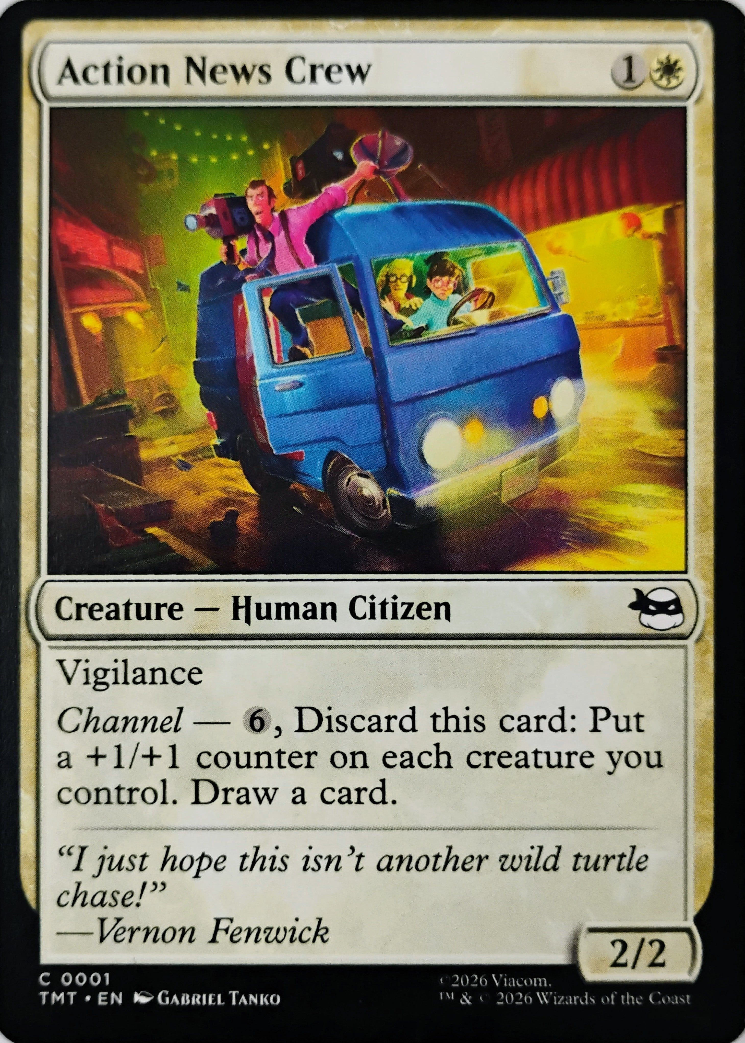 Magic tcg Action News Crew 0001