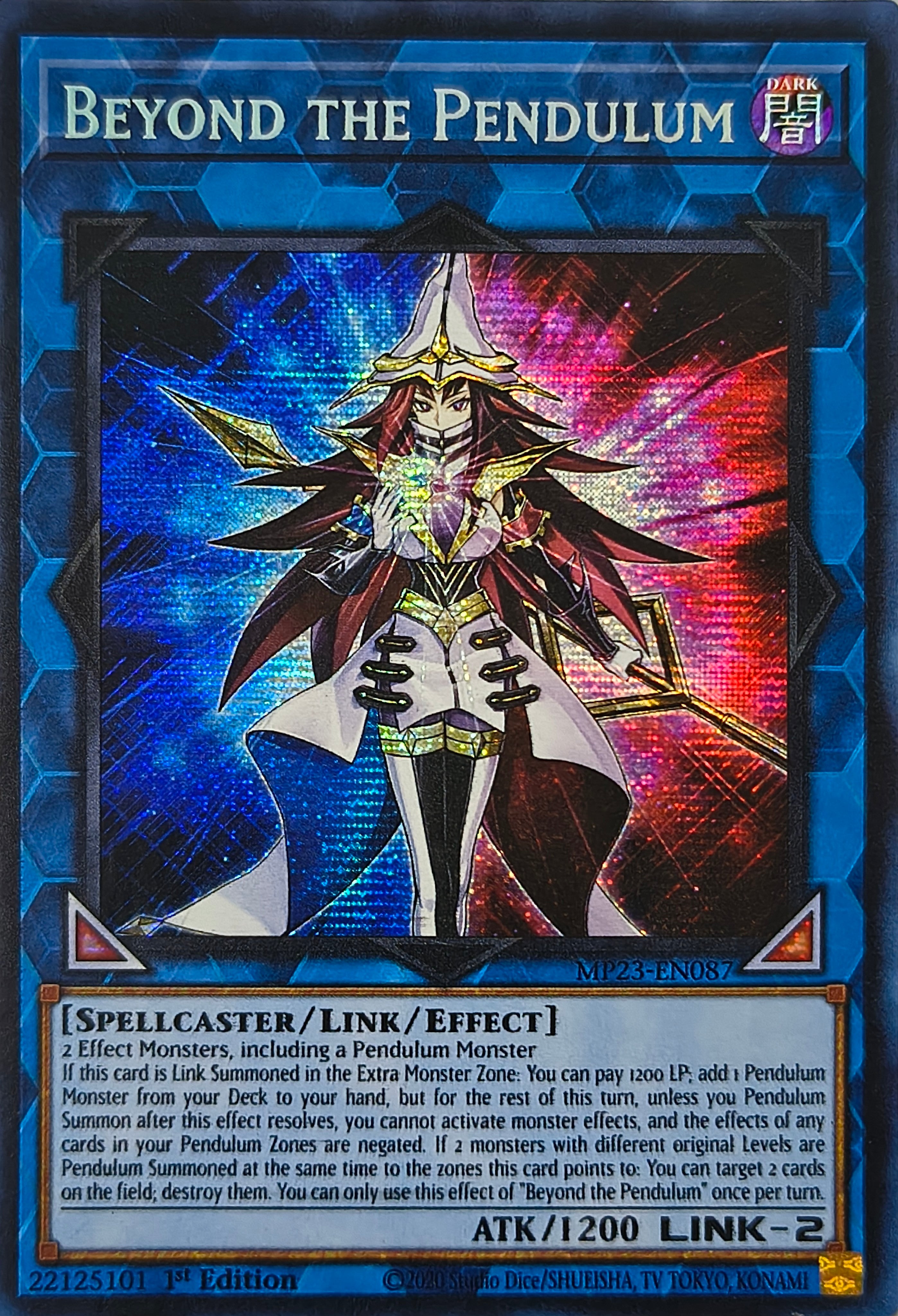 Yugioh! Beyond The Pendulum Mp23-en087 1st edition Prismatica