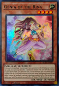 Yugioh! Genia Of The Ring Blzd-en085 1st edition Super Rare