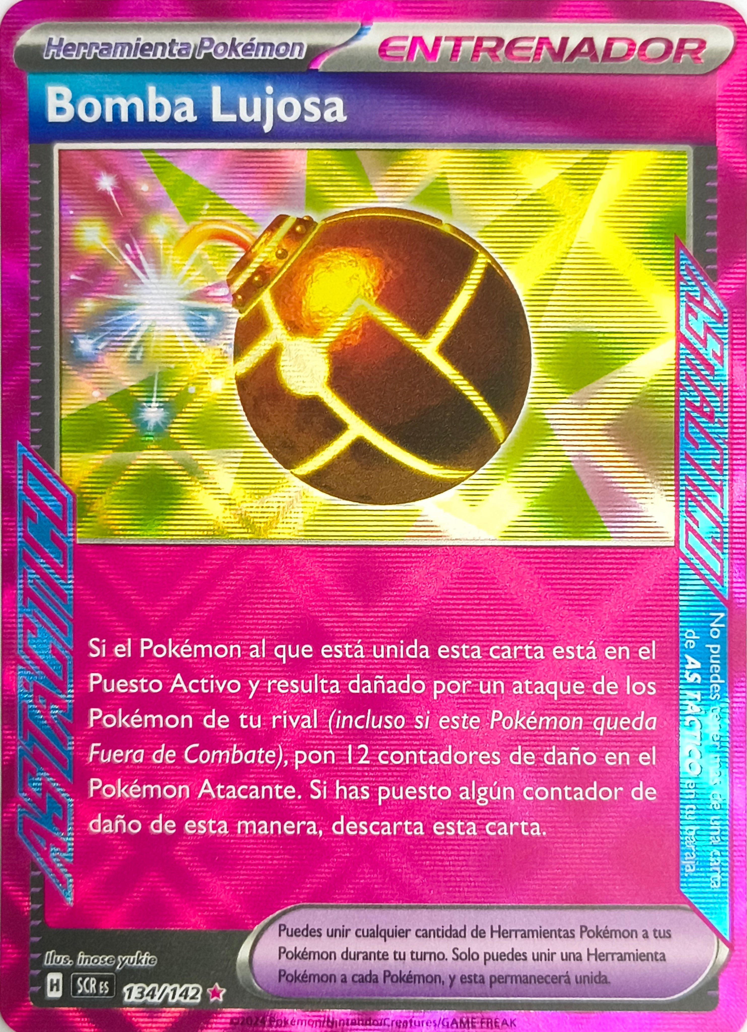 Pokémon tcg Bomba Lujosa 134/142 (Español)