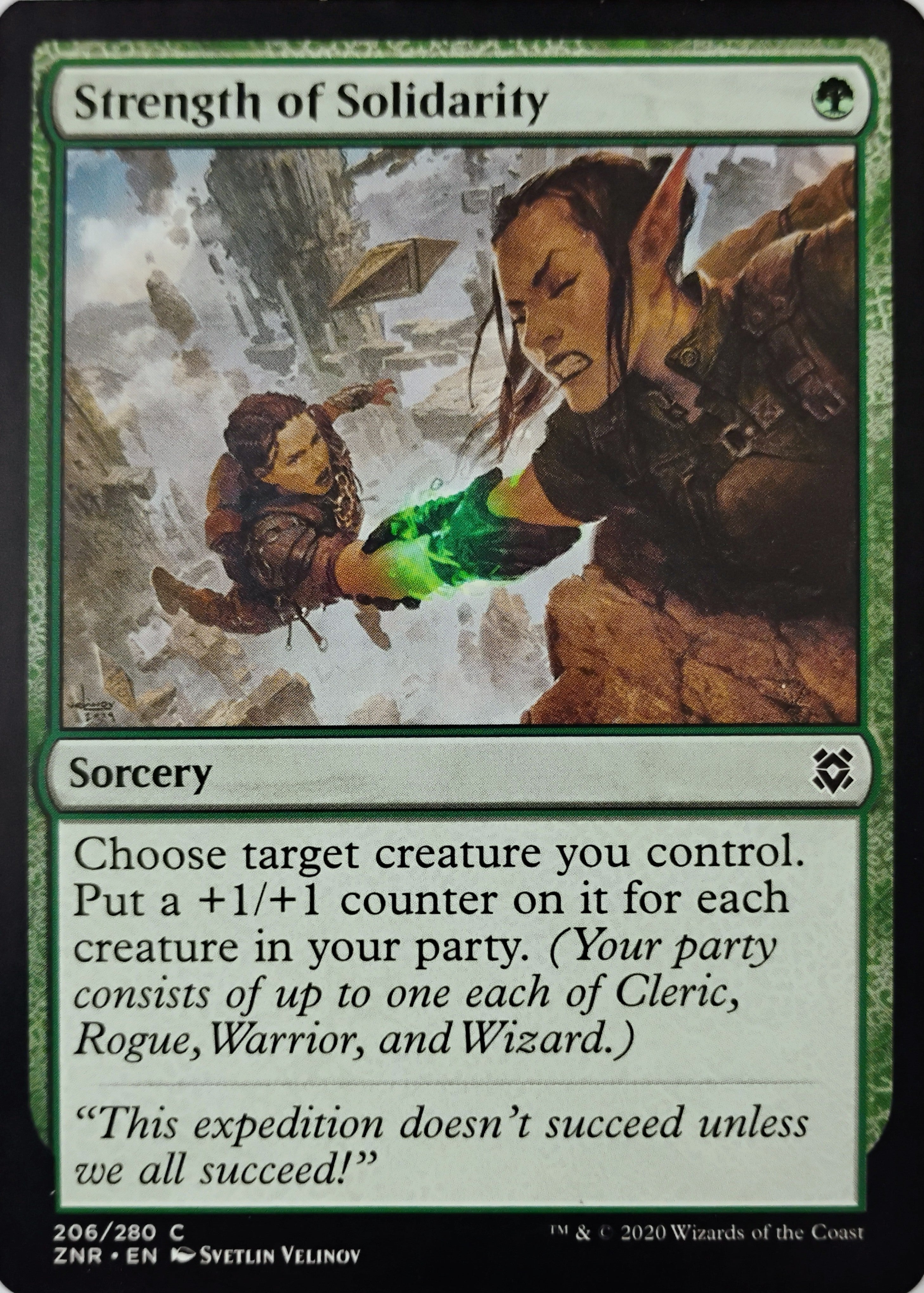 Magic tcg Strength Of Solidarity