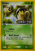 Pokémon tcg Seedot 71/107 Ex Deoxys Holo