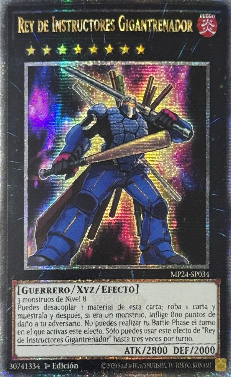 Yugioh! Rey De Instructores Gigantrenador MP24-SP034 Quarter