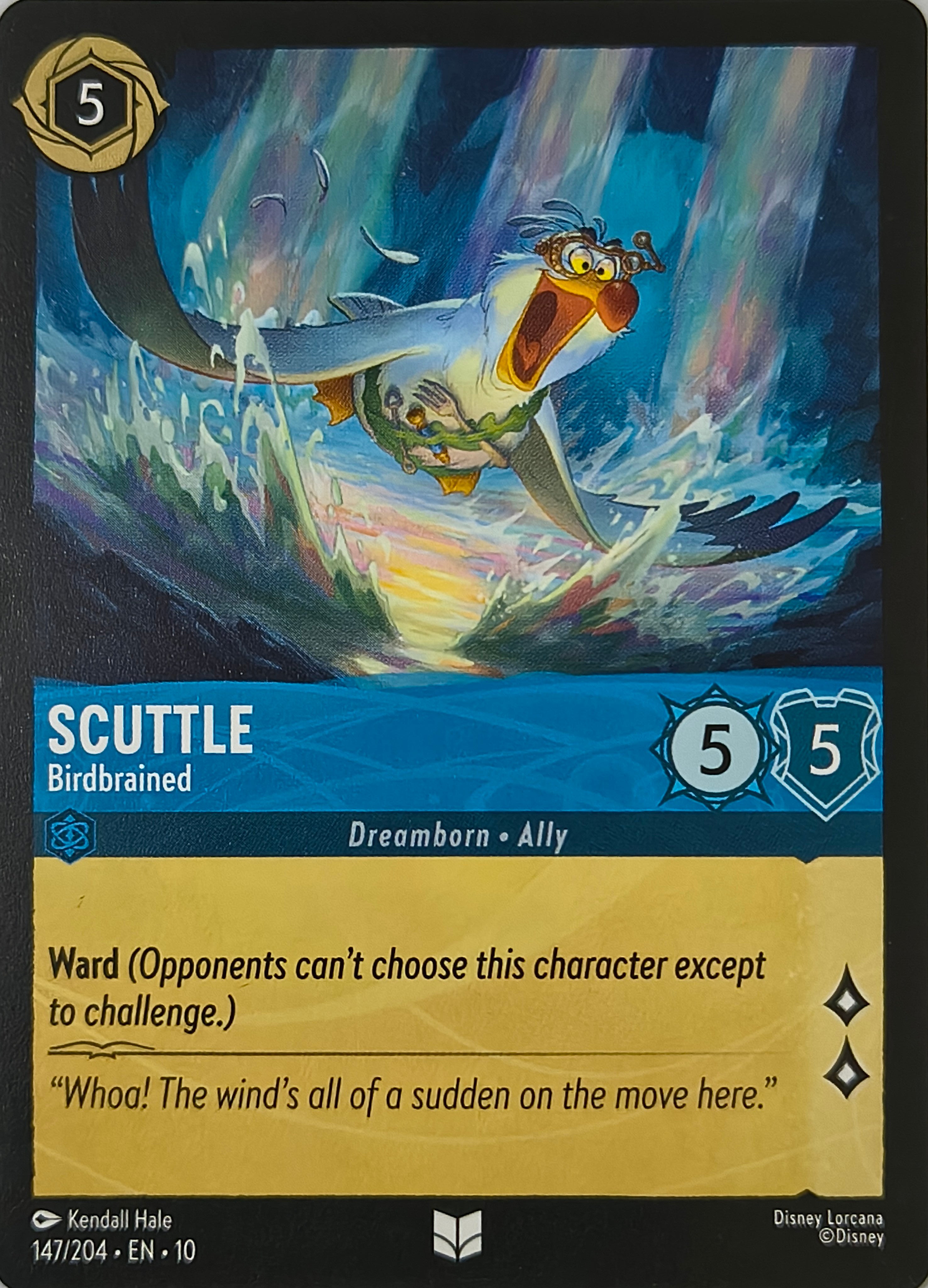 Disney Lorcana Scuttle 147/204