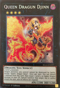 Yugioh! Queen Dragun Djinn Blgg-en097 1st edition Secreta