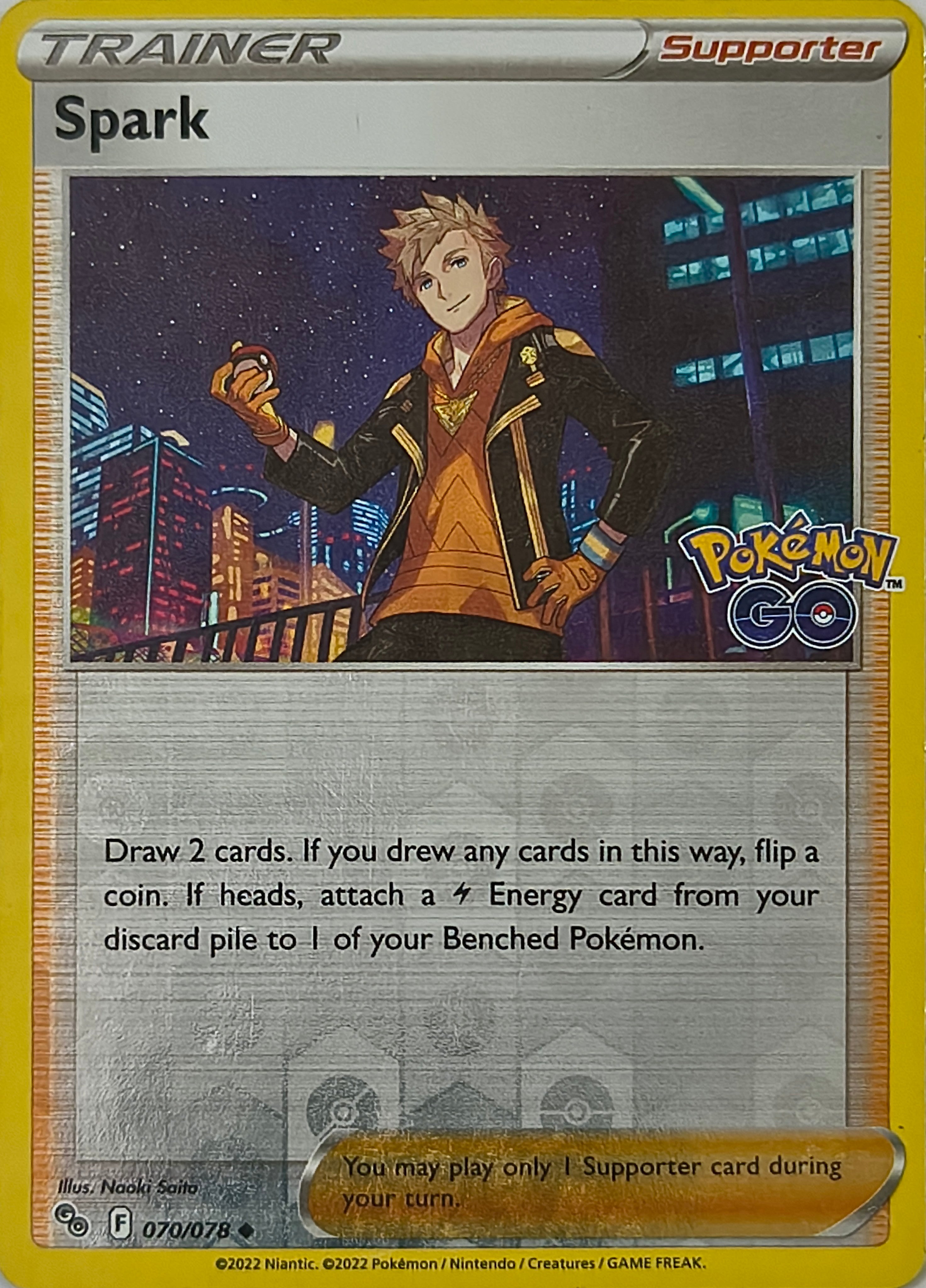 Pokémon tcg Spark 070/078 Reverse