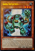 Yugioh! Gamma The Electromagnet Warrior Mzmu-en082 Rara