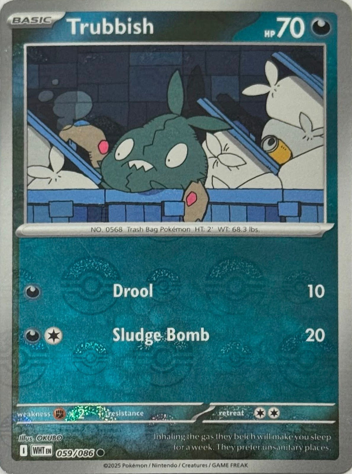 Pokémon Tcg Trubbish 059/086 (Poke Ball)