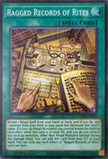 Yugioh! Ragged Records Of Rites Cori-en062 1st edition Super Rare