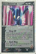 Pokémon Tcg Rocket's Sneasel Ex 103/109