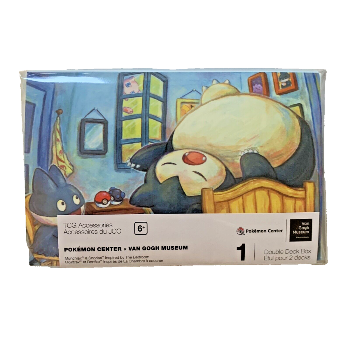 Double Deckbox Snorlax x Van Gogh Museum