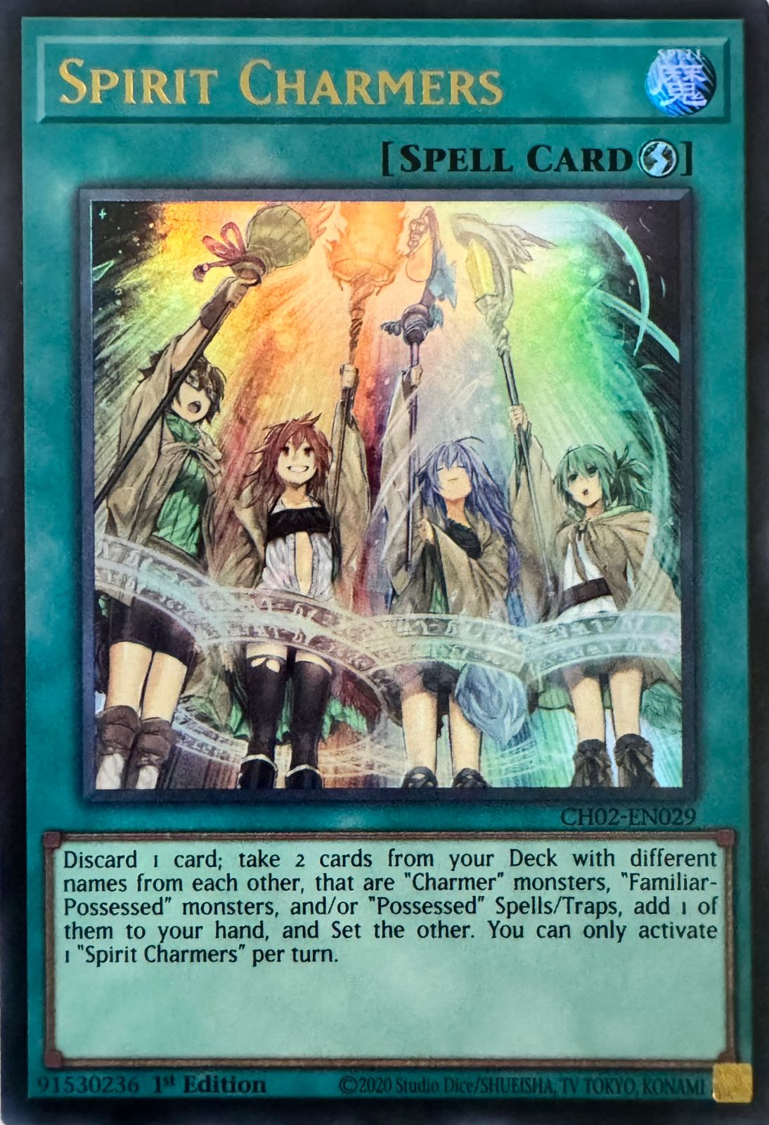 Yugioh! Spirit Charmers Ch02-en029 1st Edition Ultra
