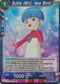 Dragón Ball Tcg Bulma (Mini), New World Bt28-037