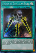 Yugioh! Swords Of Concealing Light Ra05-en059 1st edition Secreta