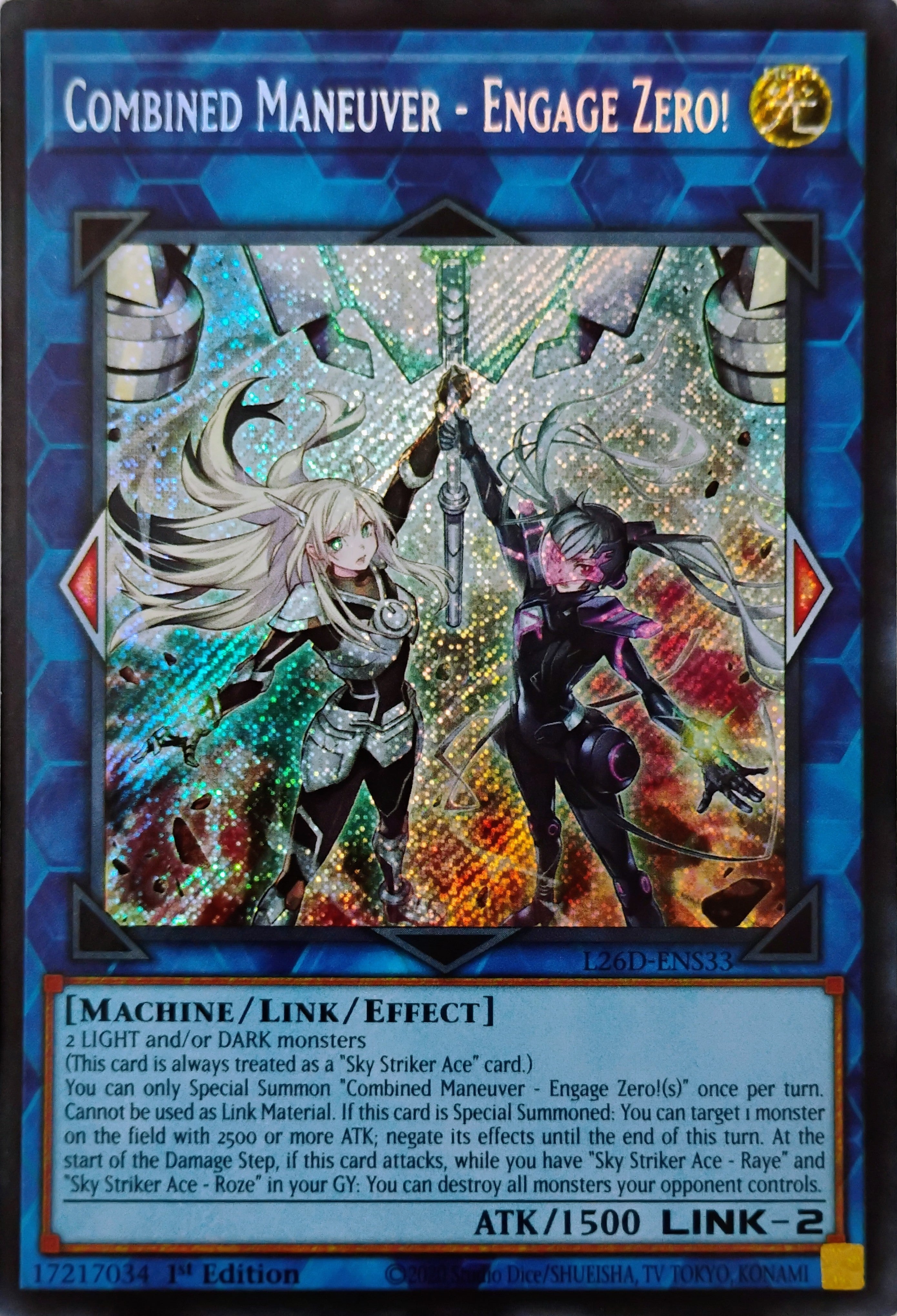 Yugioh! Combined Maneuver - Engage Zero! L26D-Ens33 Secreta