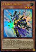 Yugioh! X-Saber Bruno L26D-ENX15 Ultra Rare