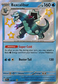 Pokémon tcg Baxcalibur 130/091 Shiny
