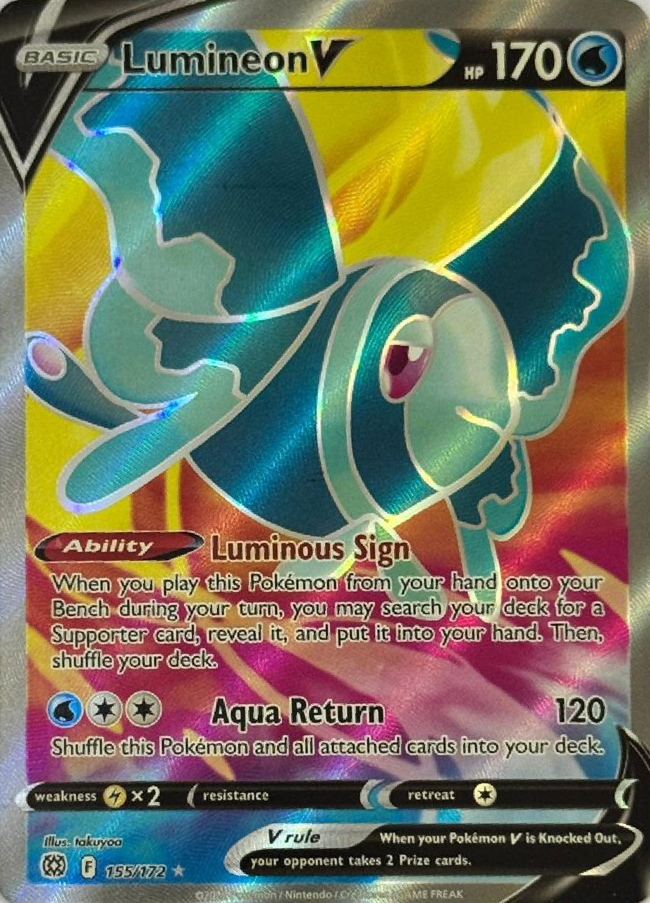 Pokémon Tcg Lumineon V 155/172