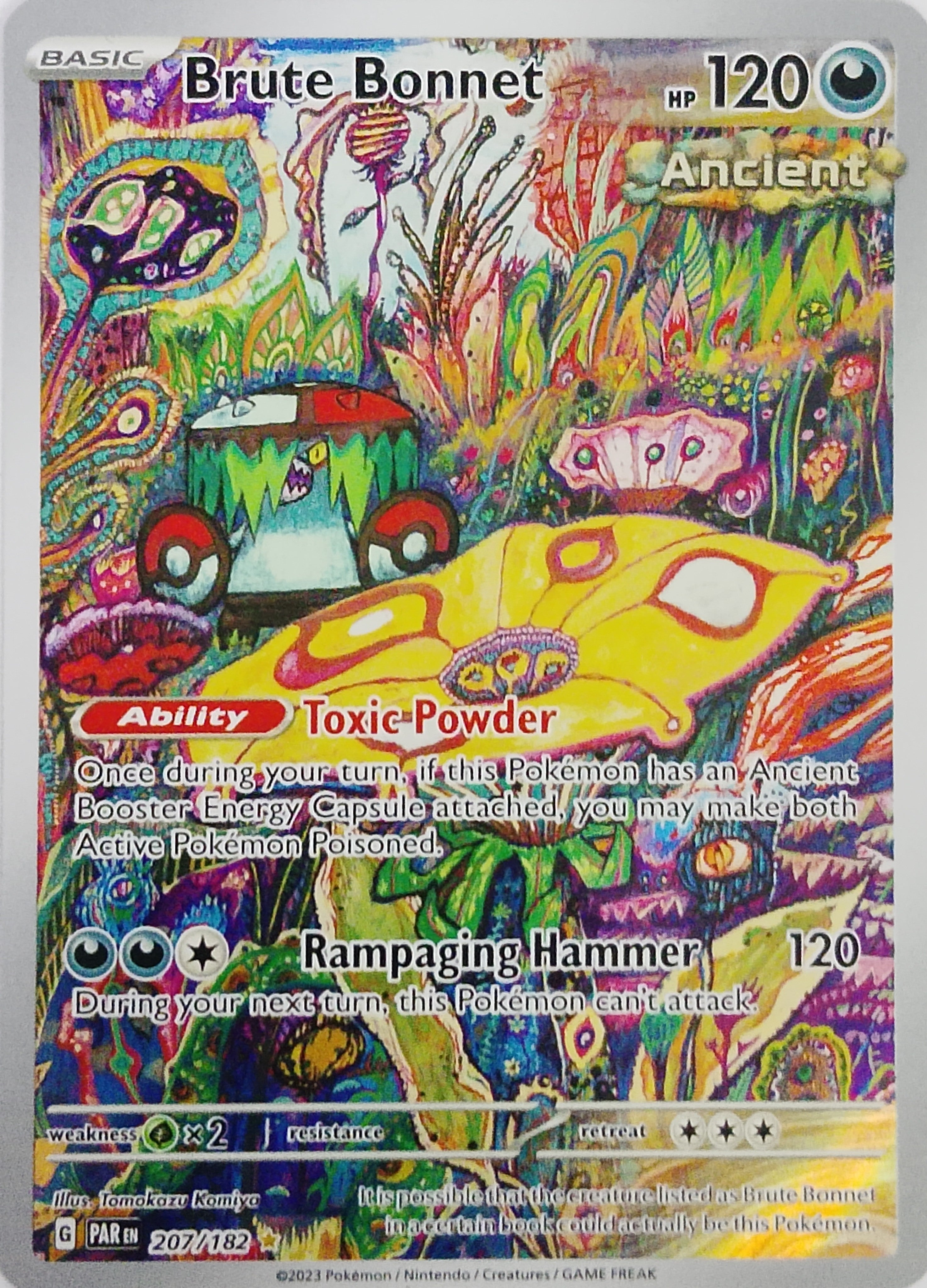 Pokémon Tcg Brute Bonnet 207/182