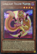 Yugioh! Lunalight Yellow Marten Lavd-Enl08 1st edition Secreta