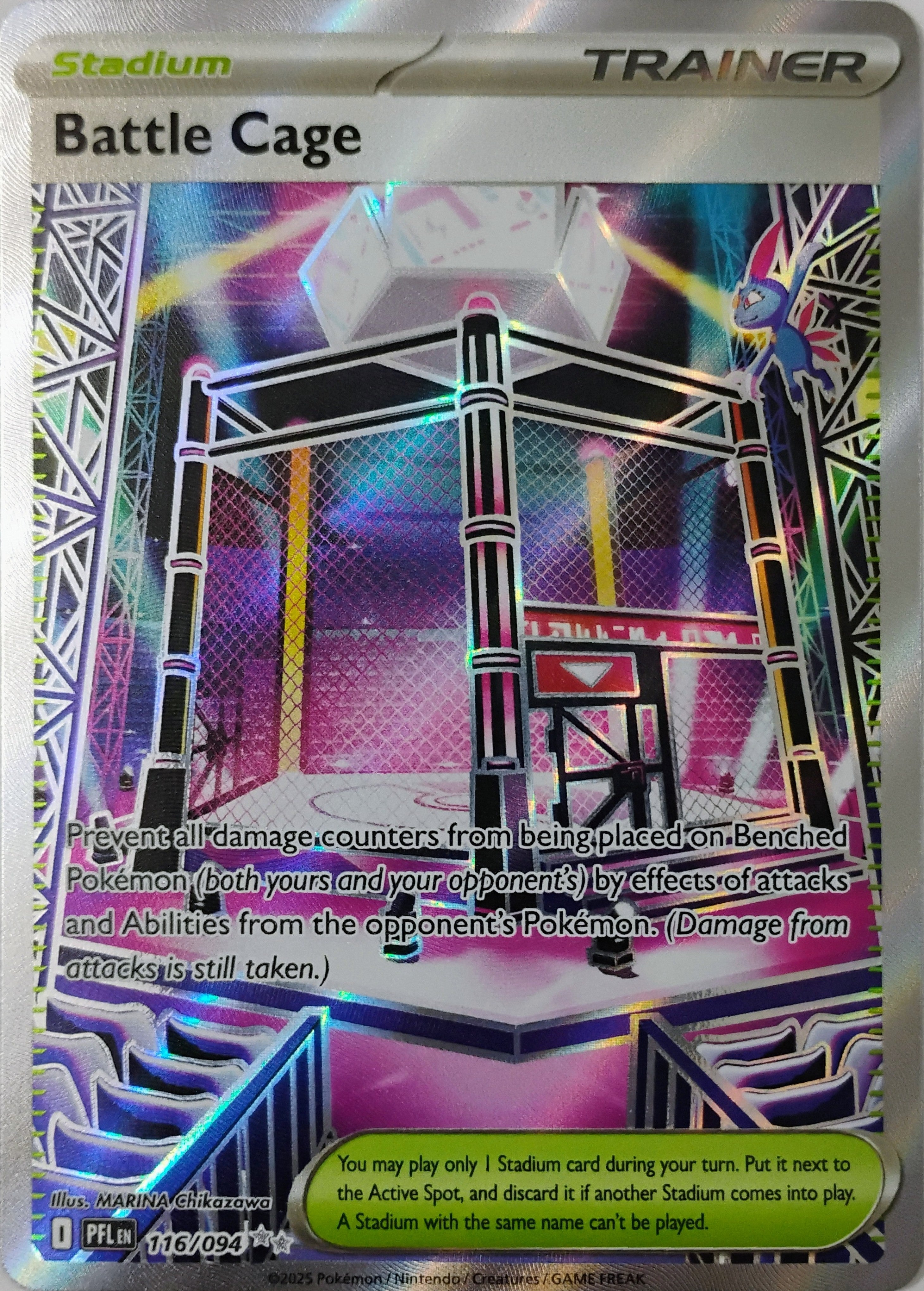 Pokémon tcg Battle Cage 116/094