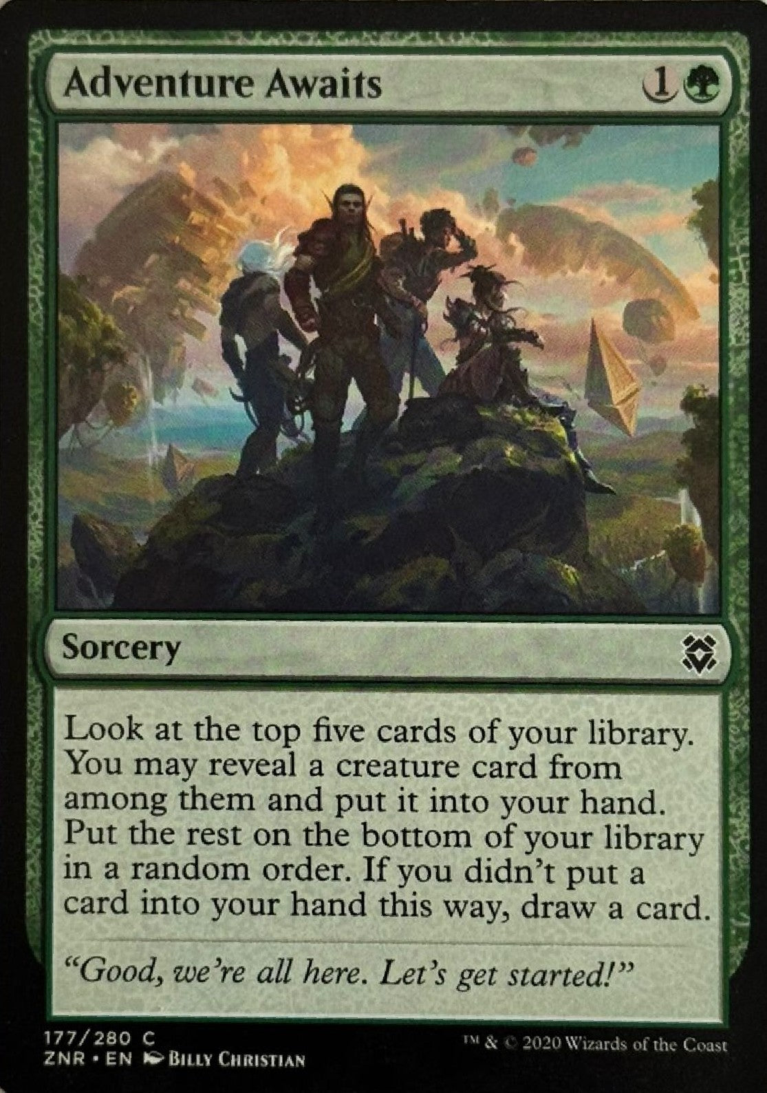 Magic tcg Adventure Awaits 177/280 común