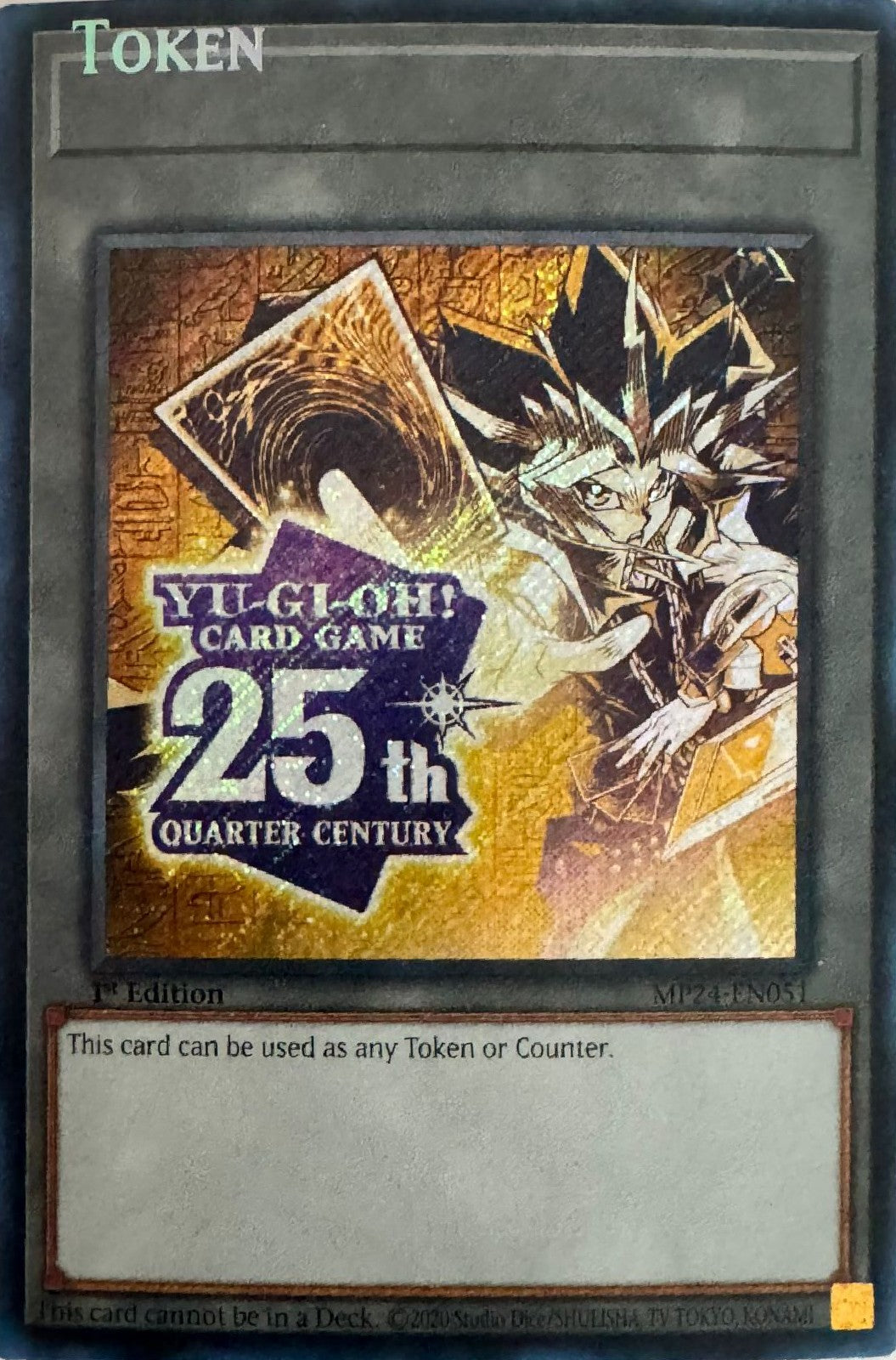 Yugioh! Token Mp24-EN051 (Error de impresión en el título)