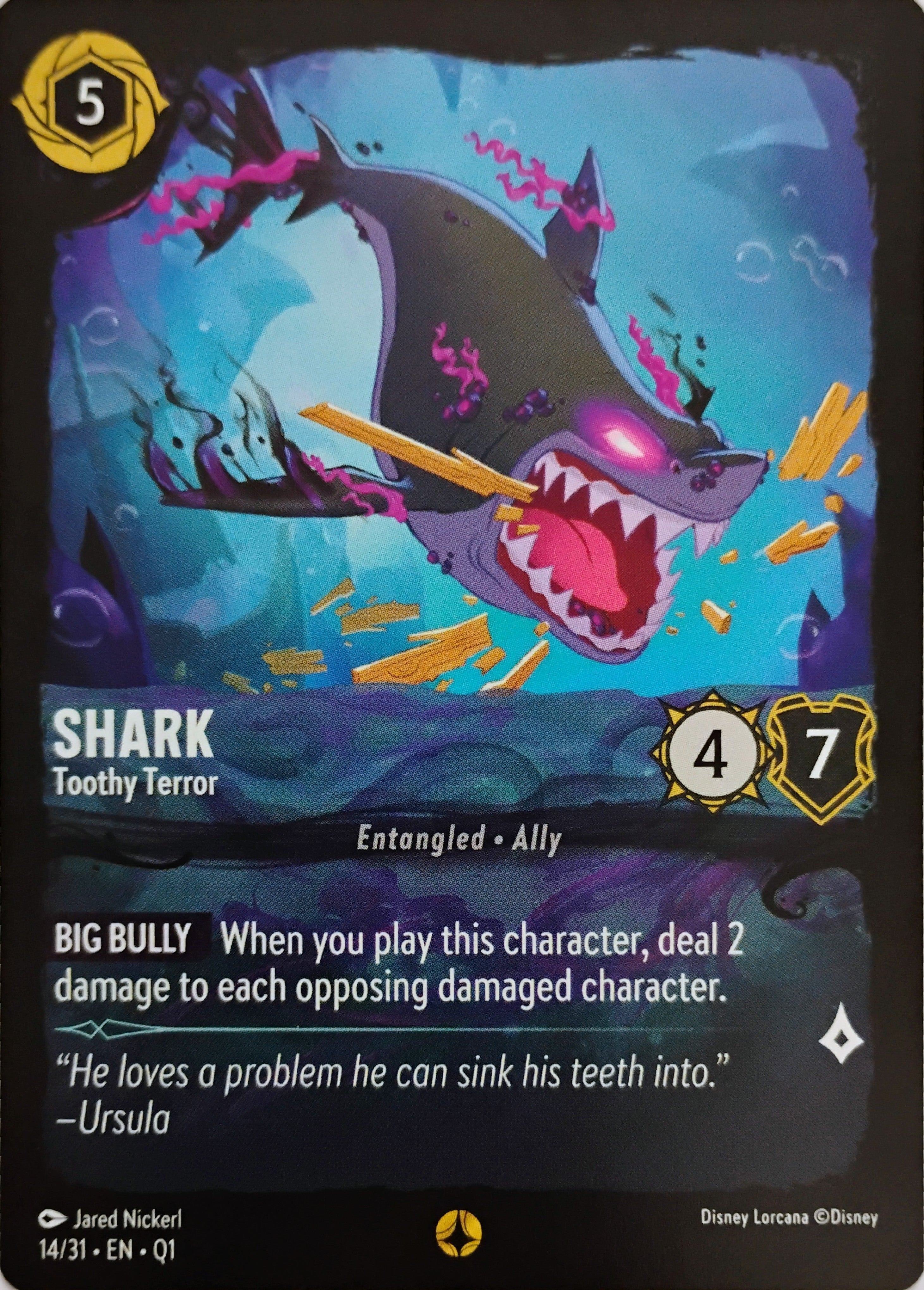 Disney Lorcana Shark 14/31