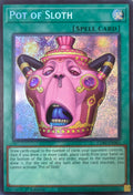 Yugioh! Pot Of Sloth Cori-en061 1st Edition Secreta