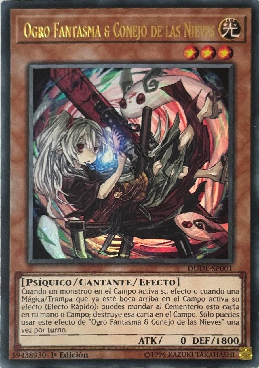 Yugioh! Ogro Fantasma Y Conejo De Las Nieves DUDE-SP001 ultra