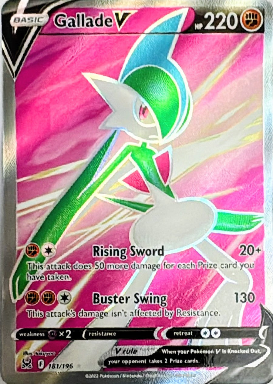 Pokémon Tcg Gallade V 181/197