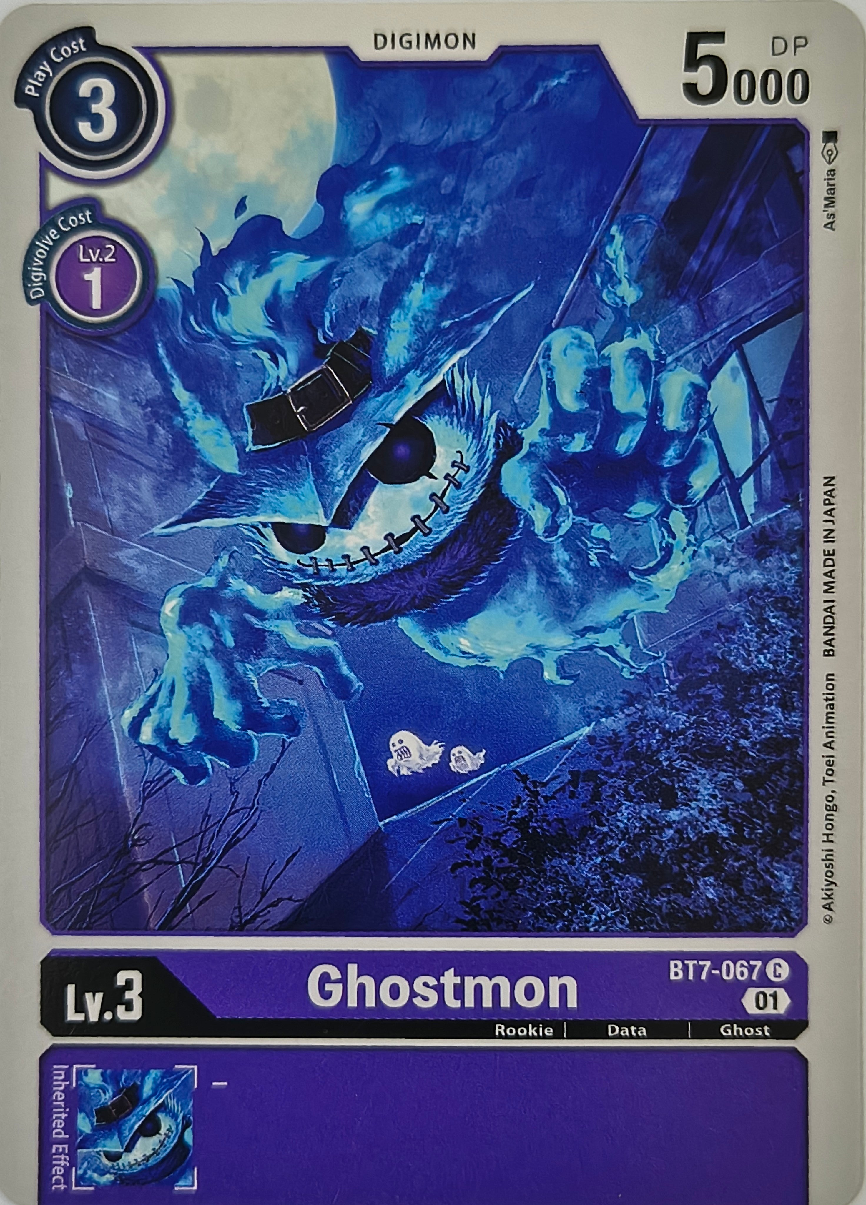 Digimon tcg Ghosmon Bt7-067
