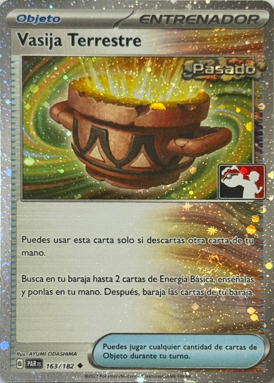 Pokémon Tcg Vasija Terrestre 163/182 Holo Cosmo (Español) (Liga)