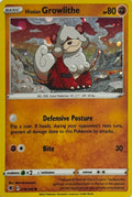 Pokémon Tcg Hisuian Growlithe 070/189 Holo