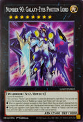 Yugioh! Number 90: Galaxy-Eyes Photon Lord L26D-ENM25 1st edition