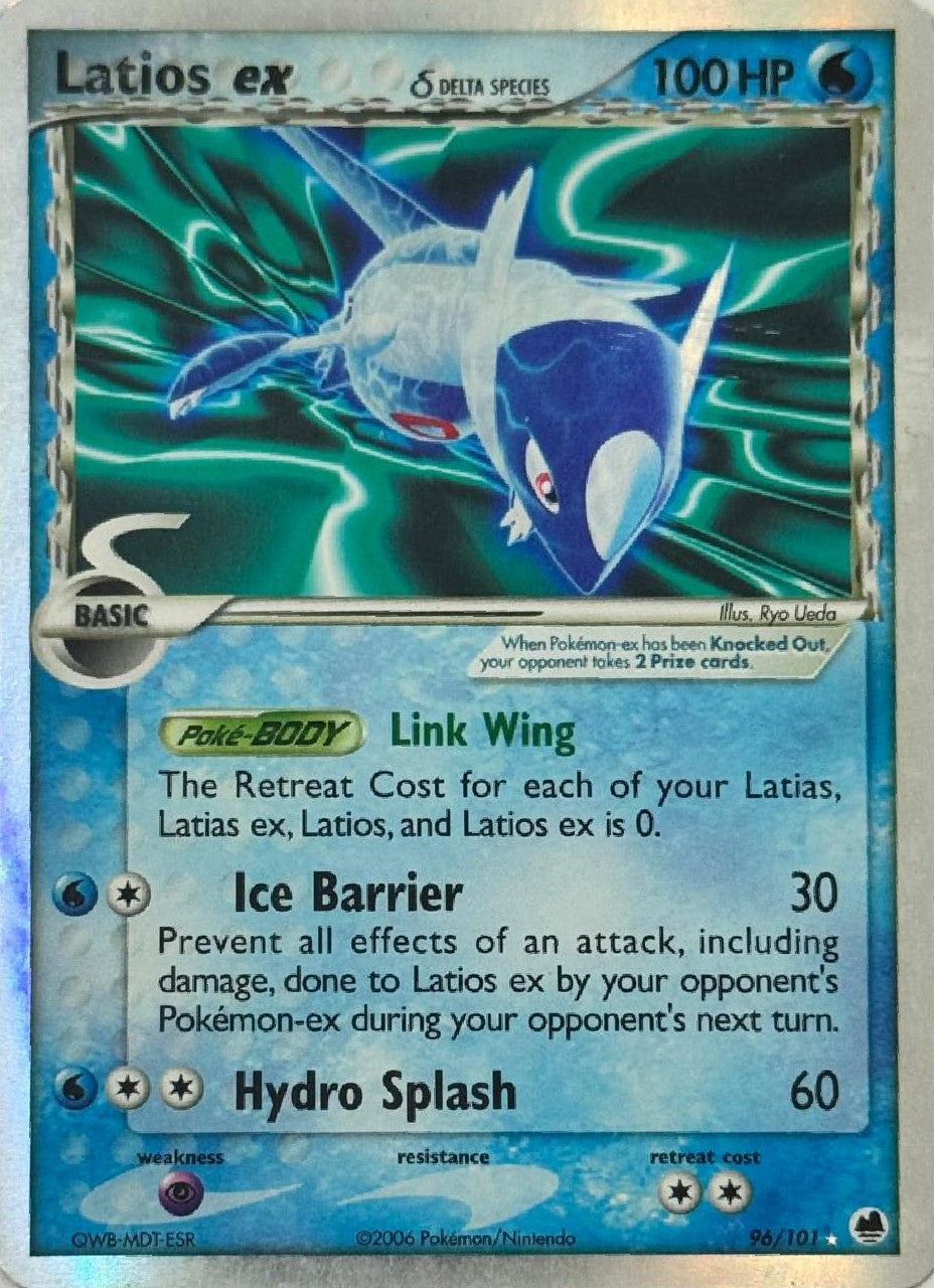 Pokémon Tcg Latios ex 96/101 Holo